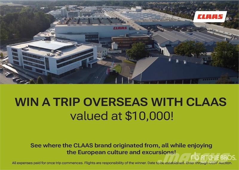 CLAAS European Factory Tour for Four - Donated by CLAAS Other farming machines