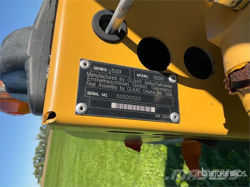 CLAAS Vario 1200 40 ft Flex Combine Header رؤوس الحصادات الدراسات