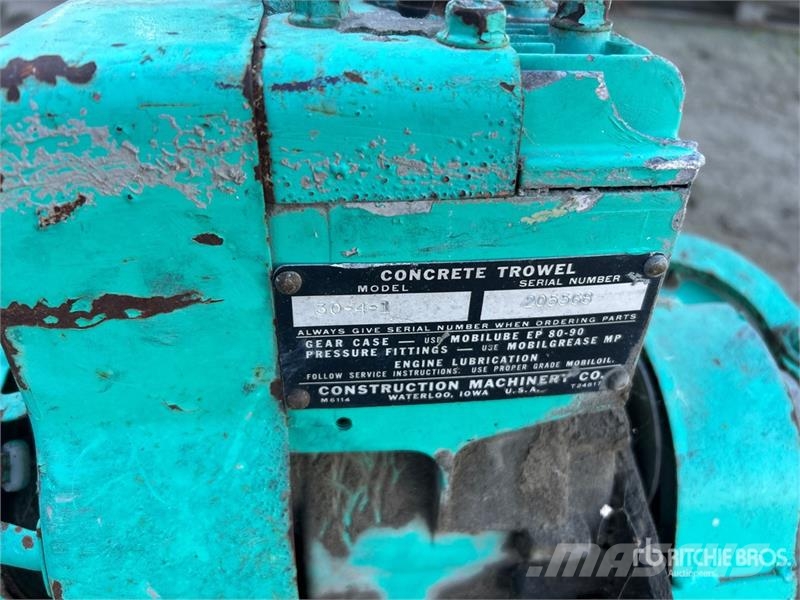 CMC 3041 Walk Behind Power Trowel Gladilice za beton - hellikopteri