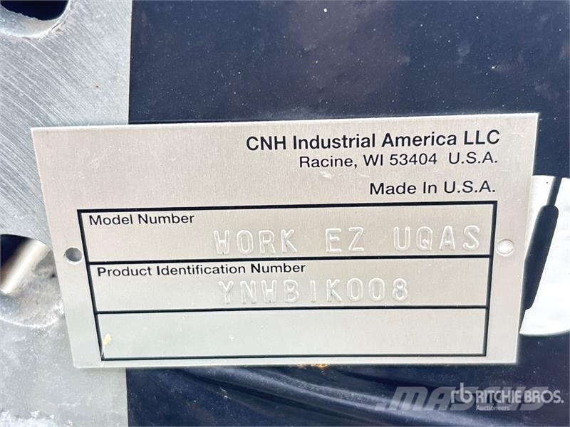 CNH WORKEZUQAS 48 in Skid Steer Bale Spear Andre komponenter