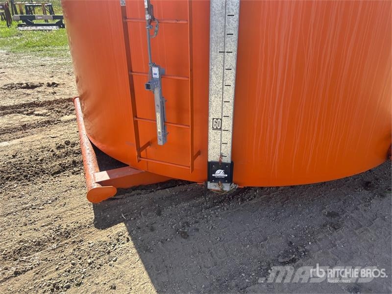 Cobra 400BBL 400 bbl Skid Mounted Steel Sloped Bottom Ta Brandstof-en toegevoegde tanks