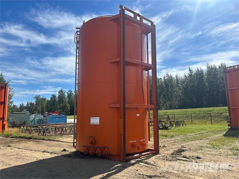 Cobra 400BBL 400 bbl Skid Mounted Steel Sloped Bottom Ta Brandstof-en toegevoegde tanks