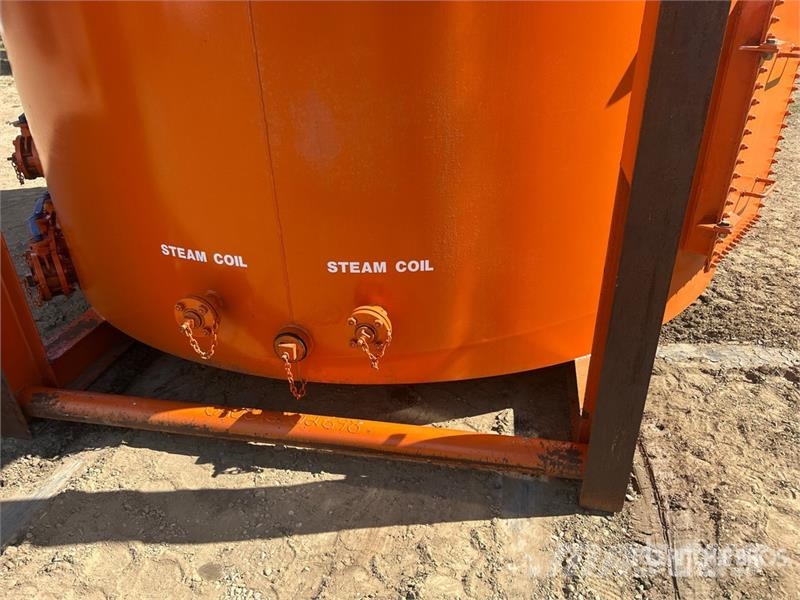 Cobra 400BBL 400 bbl Skid Mounted Steel Sloped Bottom Ta Brandstof-en toegevoegde tanks