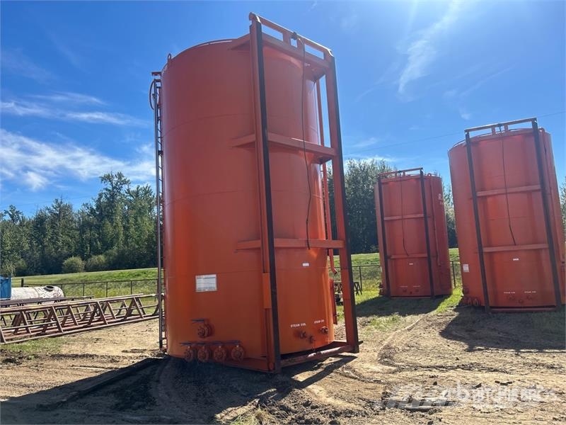 Cobra 400BBL 400 bbl Skid Mounted Steel Sloped Bottom Ta Brandstof-en toegevoegde tanks