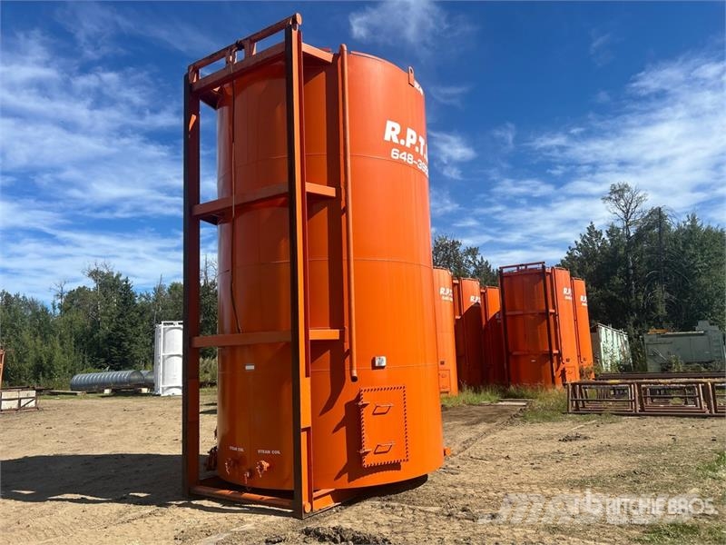 Cobra 400BBL 400 bbl Skid Mounted Steel Sloped Bottom Ta Brandstof-en toegevoegde tanks