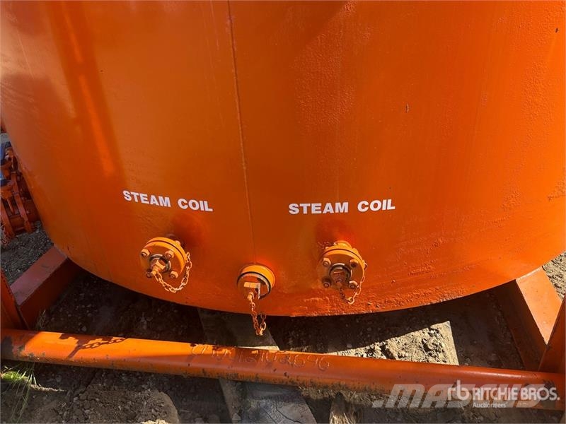 Cobra 400BBL 400 bbl Skid Mounted Steel Sloped Bottom Ta Brandstof-en toegevoegde tanks