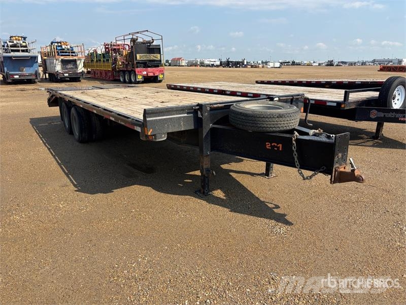 Conqur 24 ft T/A Equipment Trailer Remolques para transporte de vehículos