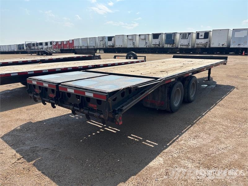 Conqur 24 ft T/A Equipment Trailer Remolques para transporte de vehículos