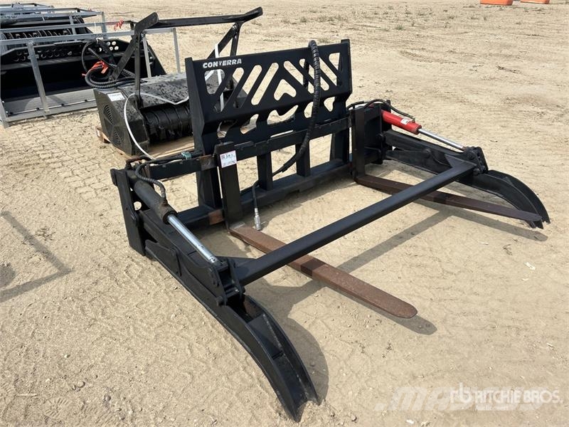  Conterra 48 in Pipe Skid Steer Grapple Forks Строителство - Други