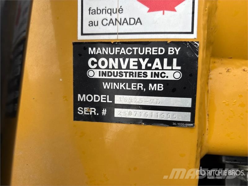 Convey-All 1652.5 16 in x 52 ft Grain Conveyor Förderbänder