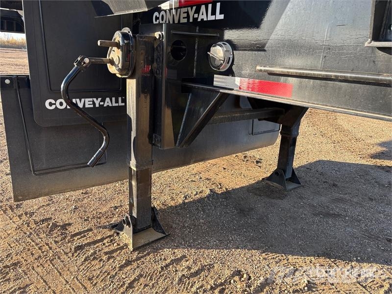 Convey-All CSC1545 40 ft Tri/A Side Dump Seed Tender Trailer 箱式拖车