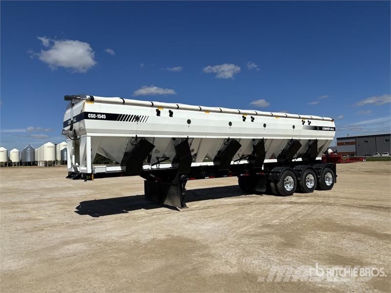 Convey-All CSC1545 40 ft Tri/A Seed Tender Trailer Rimorchi multiuso