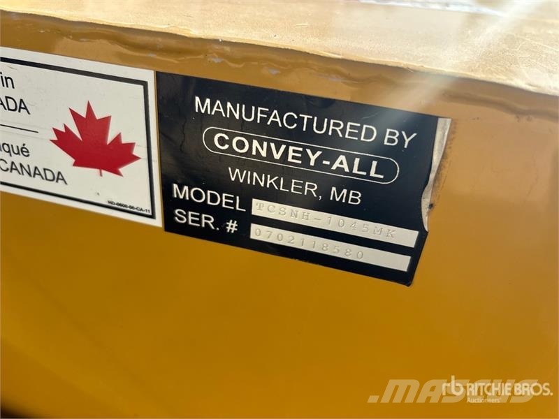 Convey-All TCS NH 1045 10 in x 45 ft Grain Conveyor معدات نقل