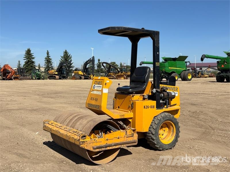 Corniver CT 48S Smooth Drum Compactor Οδοστρωτήρες μονού κυλίνδρου