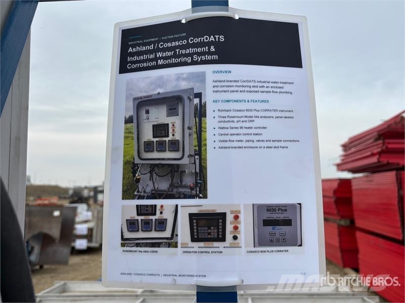  Corrosion Monitoring and Water Treatment System مكونات أخرى
