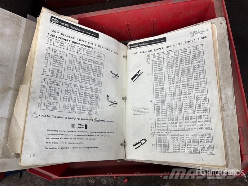 Couplamatic Hydraulic Hose Machine Kiti naudoti statybos komponentai
