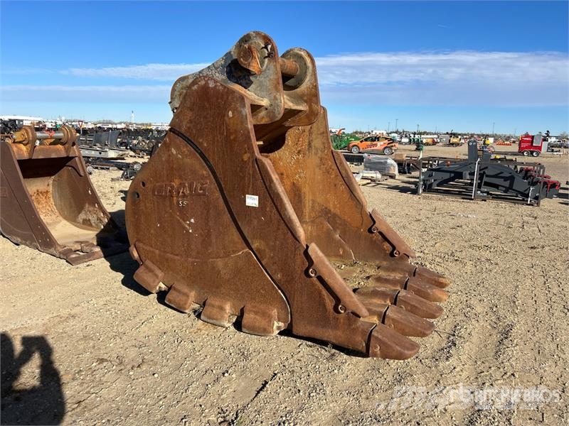 Craig ZX800 ME 56 in Digging Excavator Bucket - Fits Joh Skovle