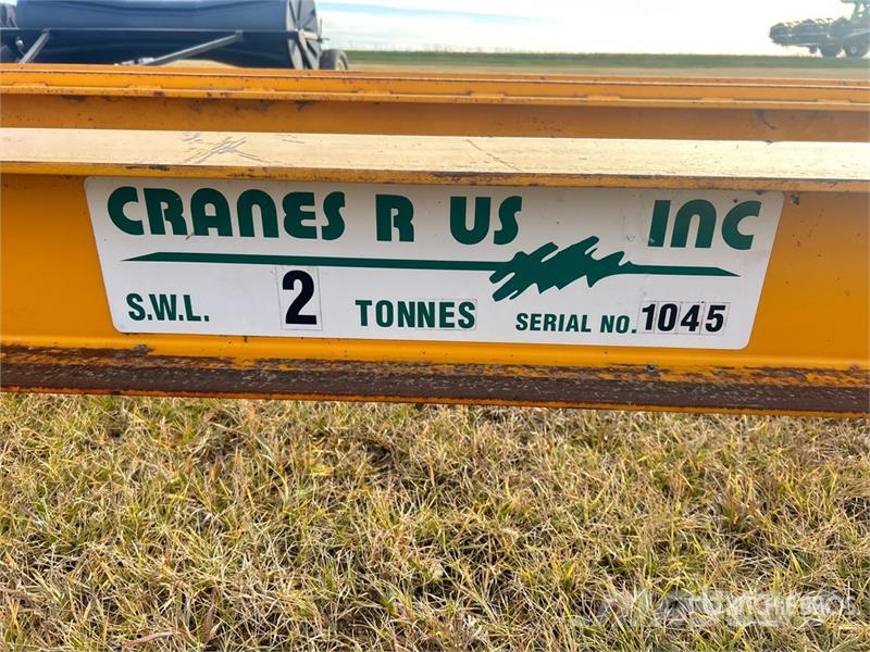  Cranes R US Inc. 2 ton Gantry Crane 架空橋式起重機