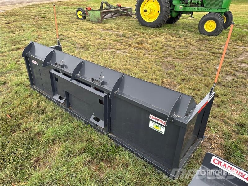 Cranfield Hopper Bottoms 10 ft Snow Pusher - Fits Hojas y cuñas quitanieves