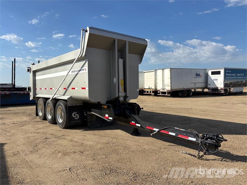 Cross Country 21 ft Tri/A Pup Dump Trailer (Unused Remorque benne