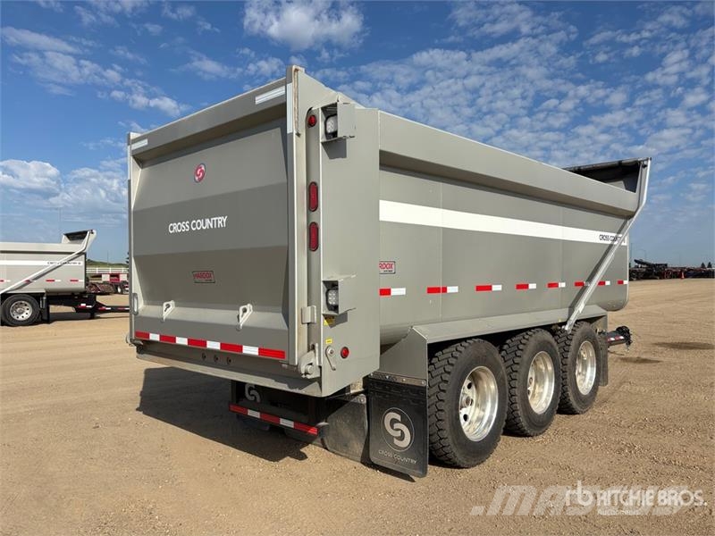 Cross Country 21 ft Tri/A Pup Dump Trailer (Unused Bañera