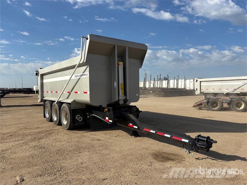 Cross Country 21 ft Tri/A Pup Dump Trailer (Unused Bañera