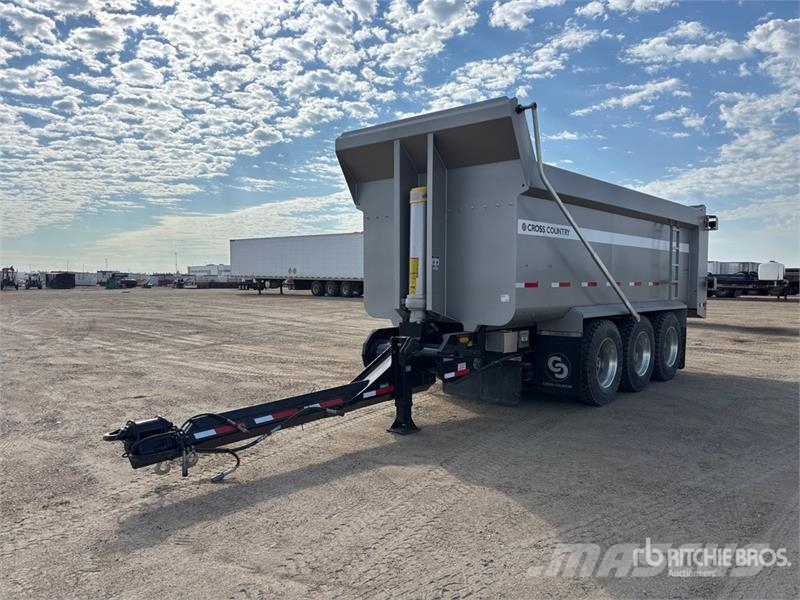 Cross Country 21 ft Tri/A Pup Dump Trailer (Unused Bañera
