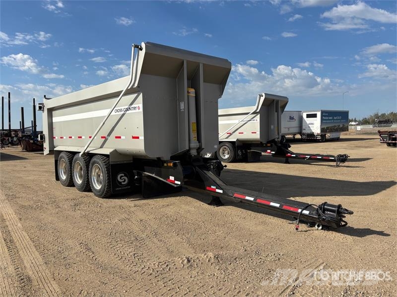 Cross Country 21 ft Tri/A Pup Dump Trailer (Unused Bañera
