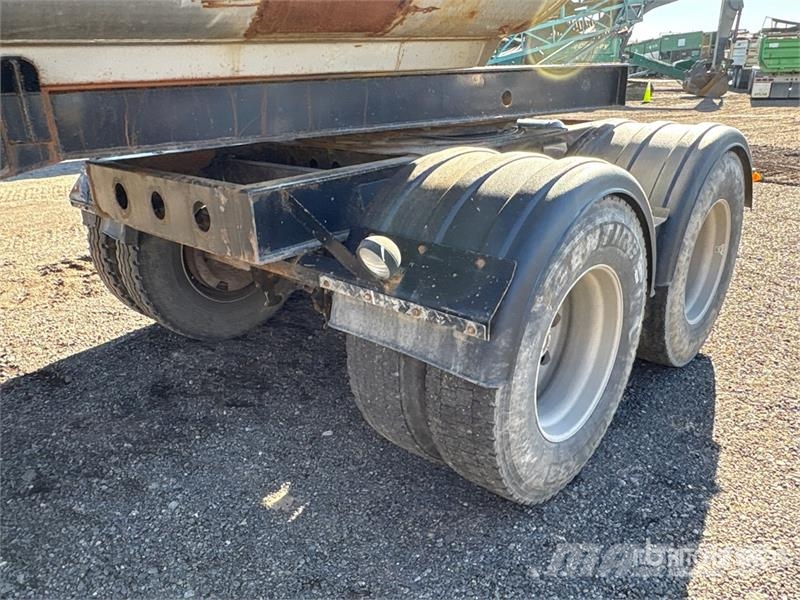  Cross Country 26 ft Quad/A Turntable Pup End Dump  Savivartės priekabos
