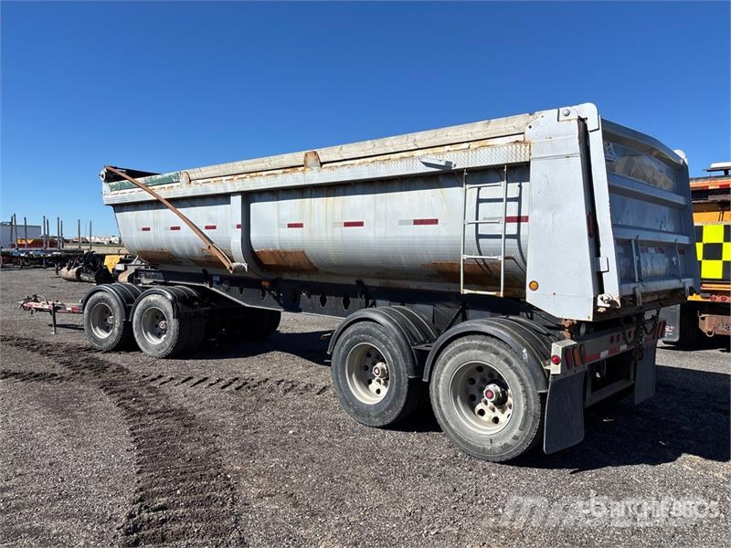  Cross Country 26 ft Quad/A Turntable Pup End Dump  Savivartės priekabos