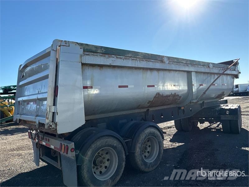  Cross Country 26 ft Quad/A Turntable Pup End Dump  Savivartės priekabos
