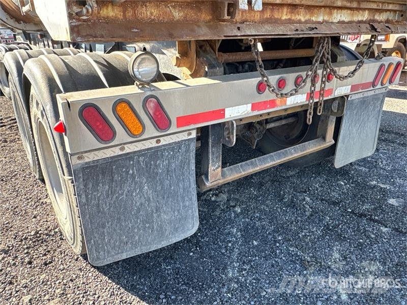  Cross Country 26 ft Quad/A Turntable Pup End Dump  Savivartės priekabos