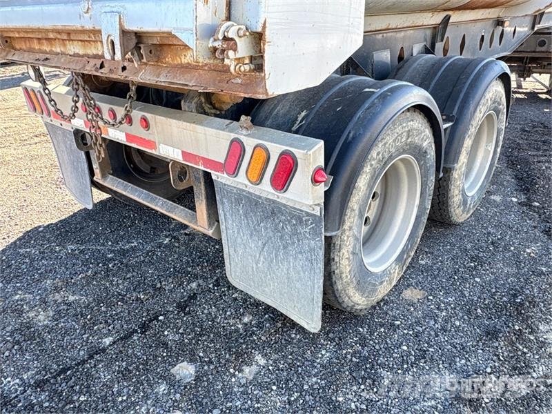  Cross Country 26 ft Quad/A Turntable Pup End Dump  Savivartės priekabos