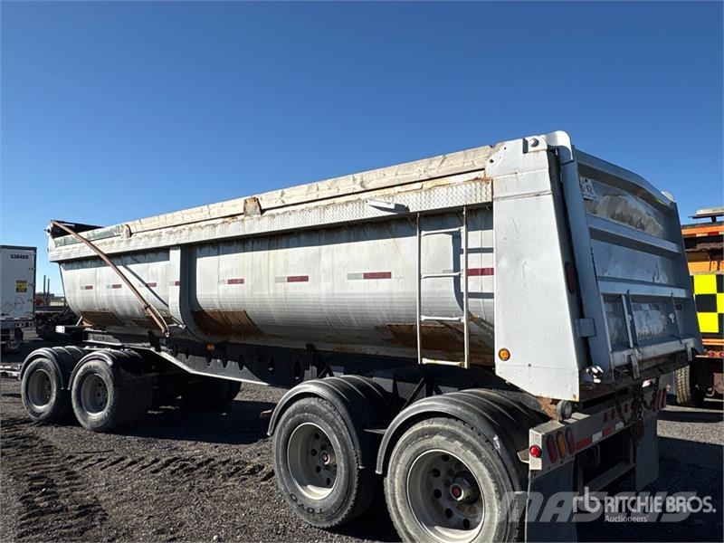  Cross Country 26 ft Quad/A Turntable Pup End Dump  Savivartės priekabos