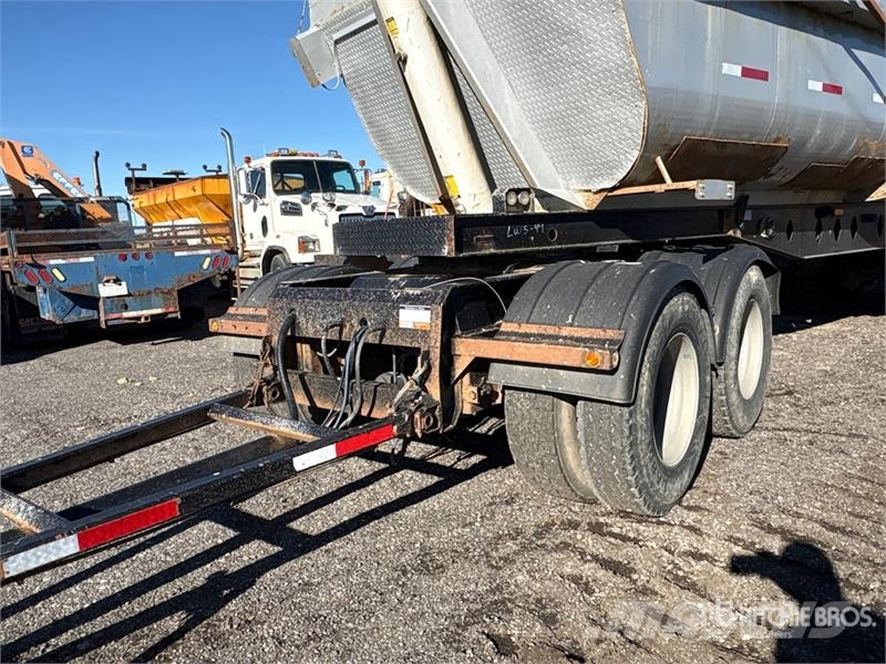  Cross Country 26 ft Quad/A Turntable Pup End Dump  Savivartės priekabos