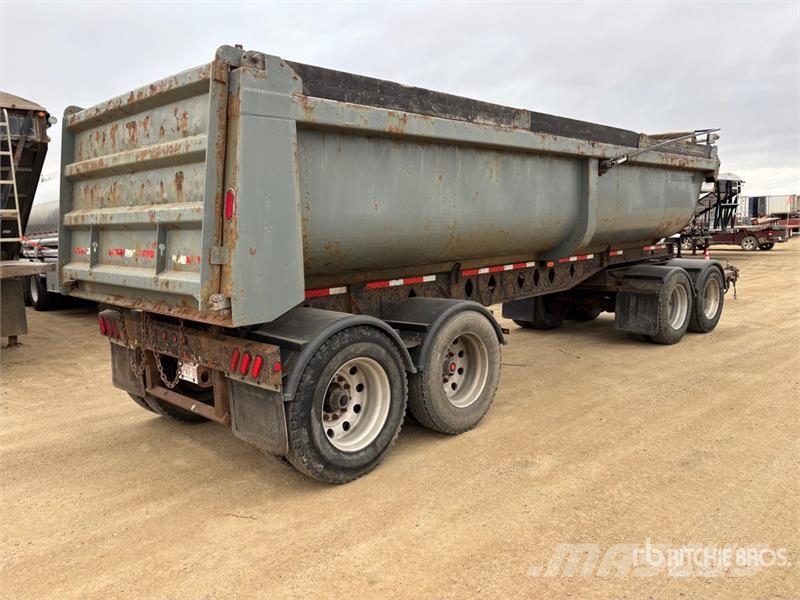Cross Country 27 ft Quad/A End Dump Trailer Самоскиди