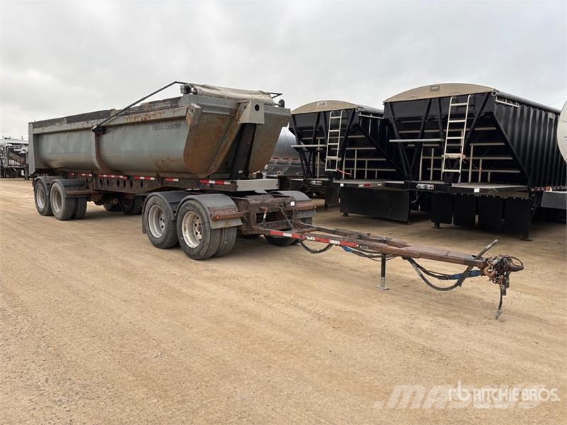Cross Country 27 ft Quad/A End Dump Trailer Самоскиди