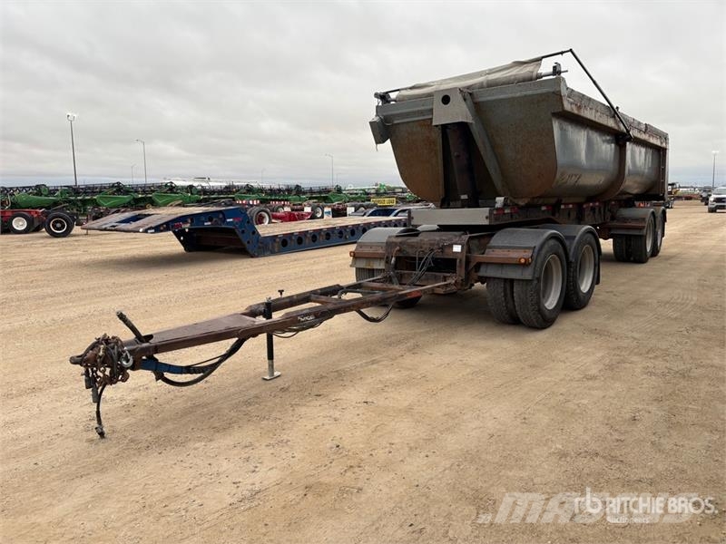 Cross Country 27 ft Quad/A End Dump Trailer Самоскиди