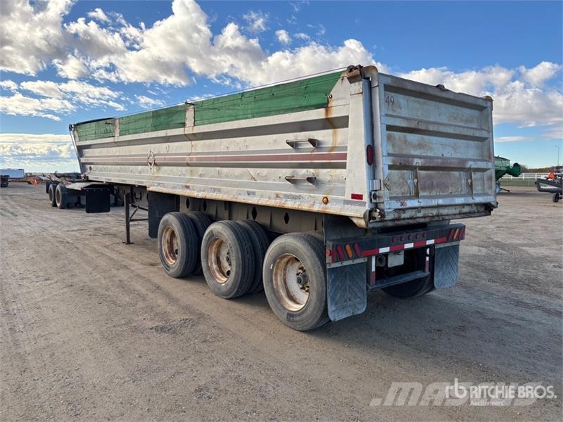  Cross Country 33 ft Tri/A End Dump Trailer Remorque benne