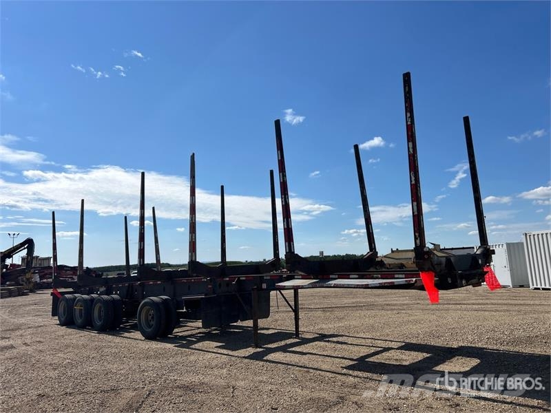 Cross Country 50 ft Quad/A Hayrack Log Trailer Prikolice za hlode