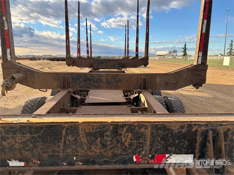 Cross Country 50 ft Quad/A Hayrack Log Trailer Timber trailers