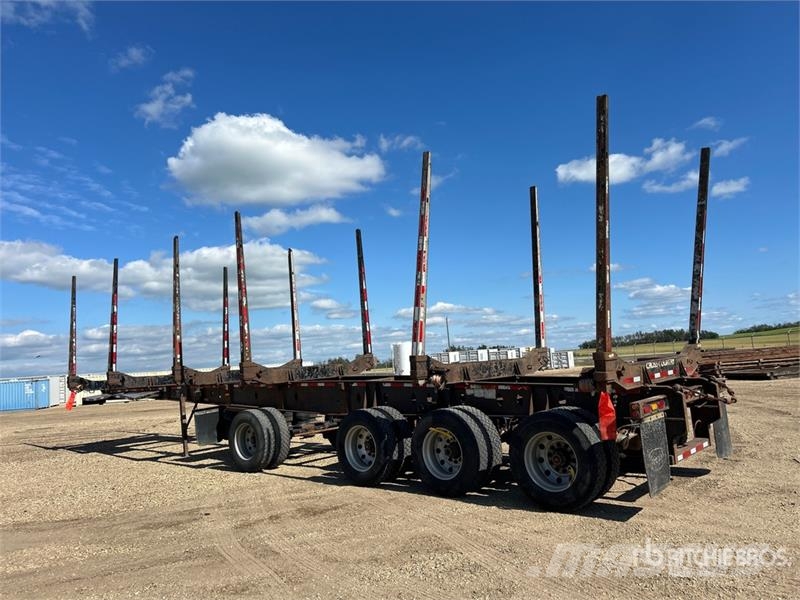 Cross Country 50 ft Quad/A Hayrack Log Trailer Prikolice za hlode