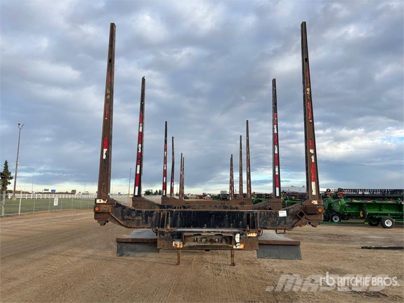 Cross Country 50 ft Quad/A Hayrack Log Trailer Timber trailers
