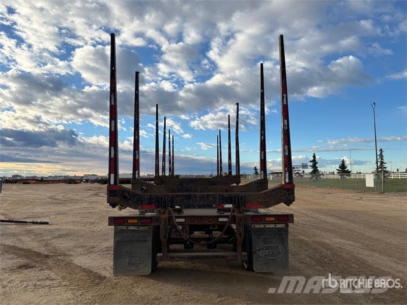 Cross Country 50 ft Quad/A Hayrack Log Trailer Timber trailers
