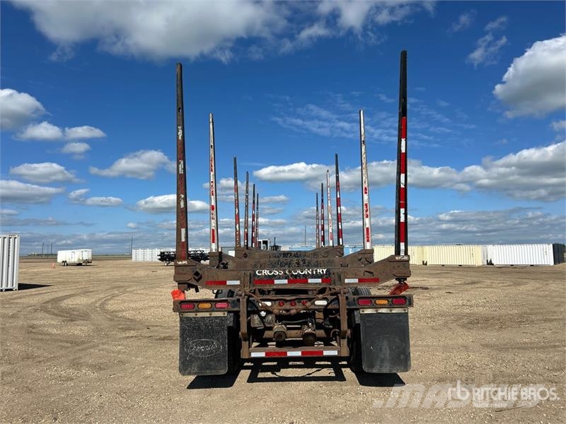 Cross Country 50 ft Quad/A Hayrack Log Trailer Prikolice za hlode
