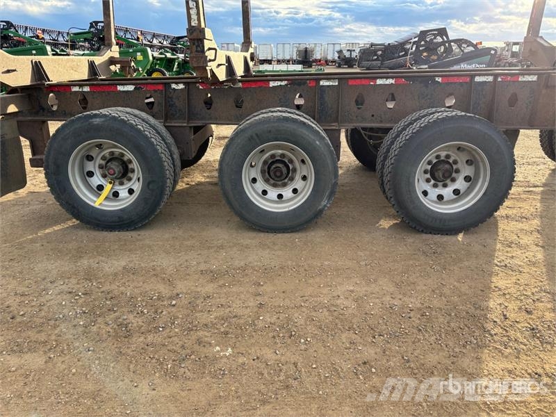 Cross Country 50 ft Quad/A Hayrack Log Trailer Timber trailers