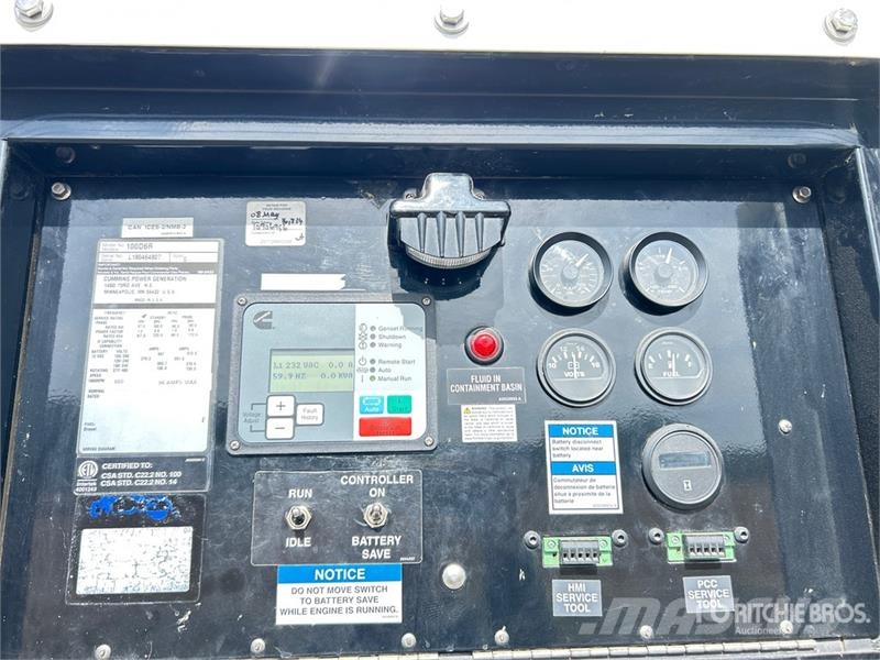Cummins 100D6R T/A Generator Trailer Przyczepy niskopodłogowe