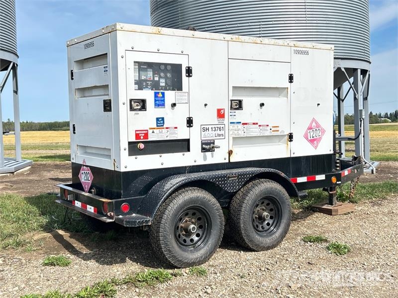 Cummins 100D6R T/A Generator Trailer Przyczepy niskopodłogowe