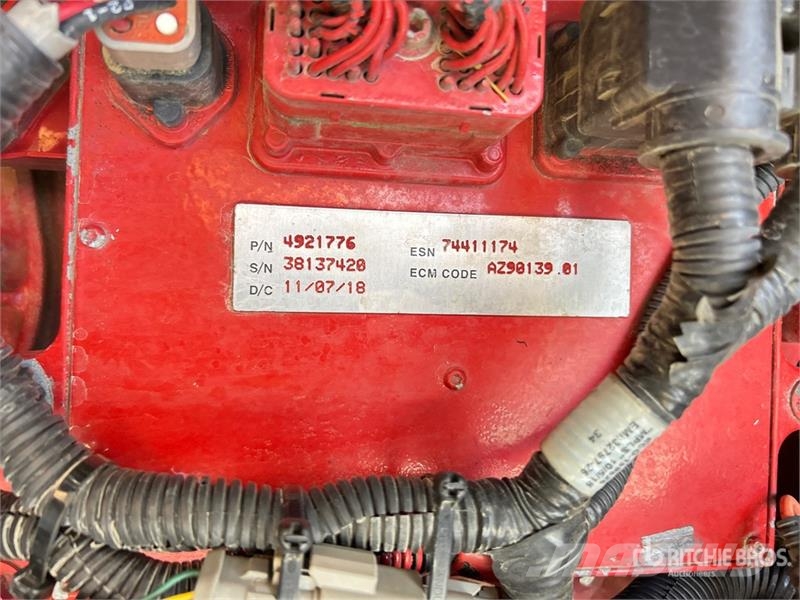 Cummins 100D6R T/A Generator Trailer Przyczepy niskopodłogowe