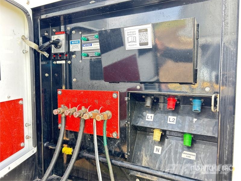 Cummins 100D6R T/A Generator Trailer Przyczepy niskopodłogowe